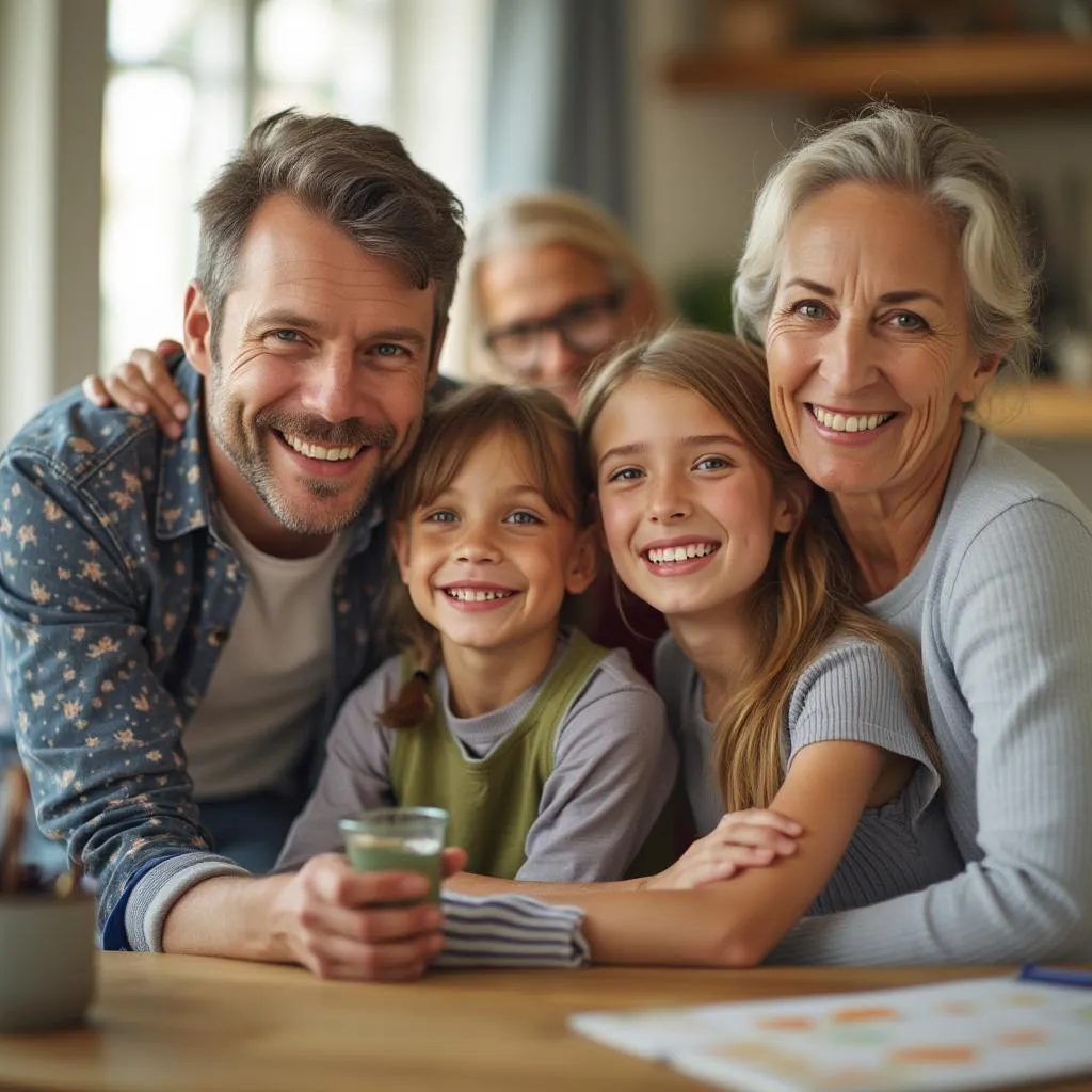 Família Planejando Futuro Financeiro